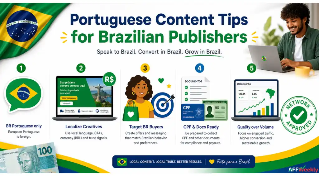 Brazilian publishers Portuguese content approval tips