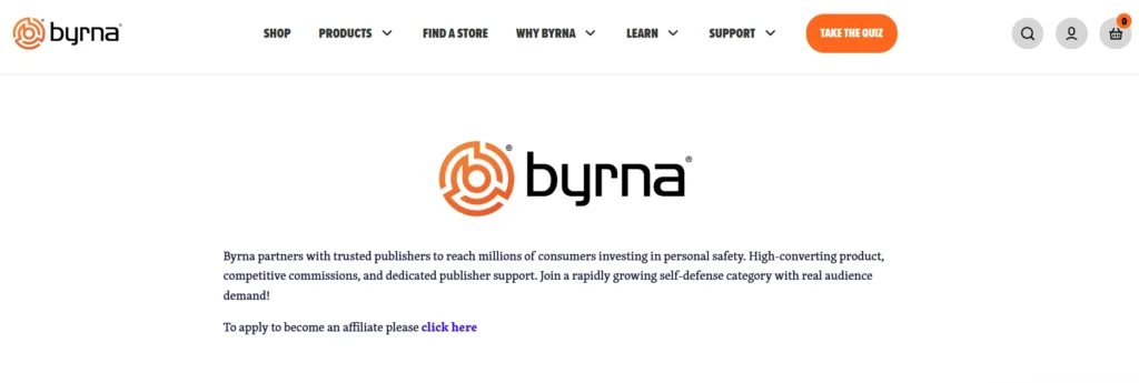 Byrna Affiliate Program