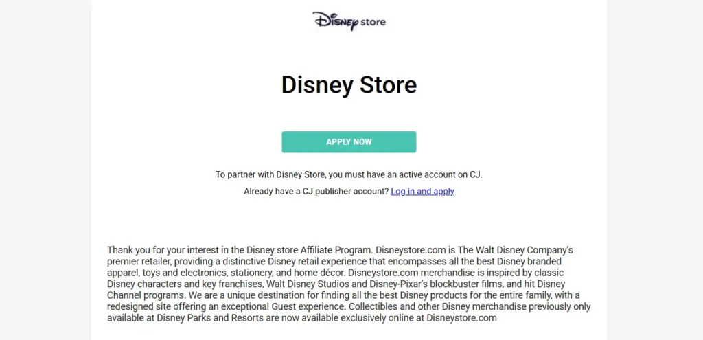 Disney+ Affiliate Program