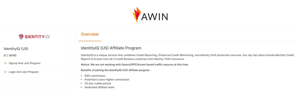 IdentityIQ Affiliate Program