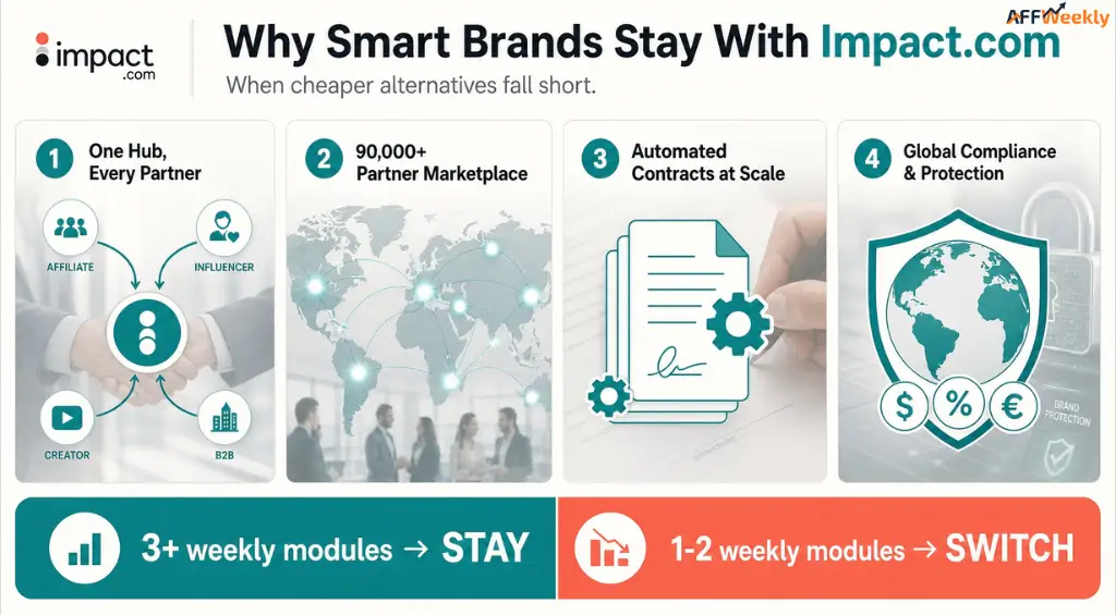 Impact.com Advantages Over Affiliate Marketing Alternatives