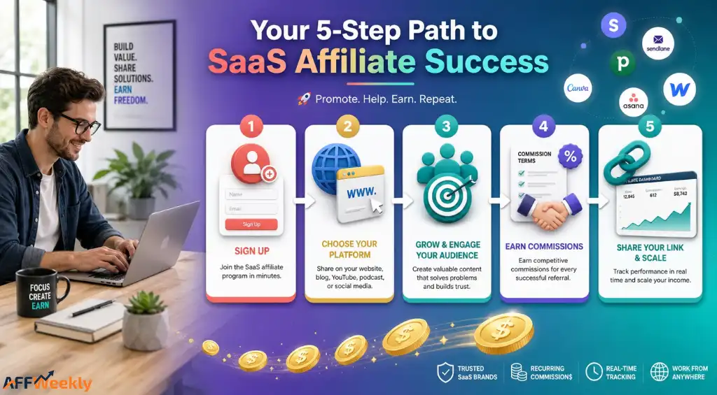 Join SaaS Affiliate Networks Through Applications
