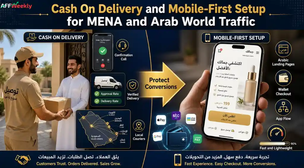 MENA Cash Delivery Mobile-First Traffic Setup