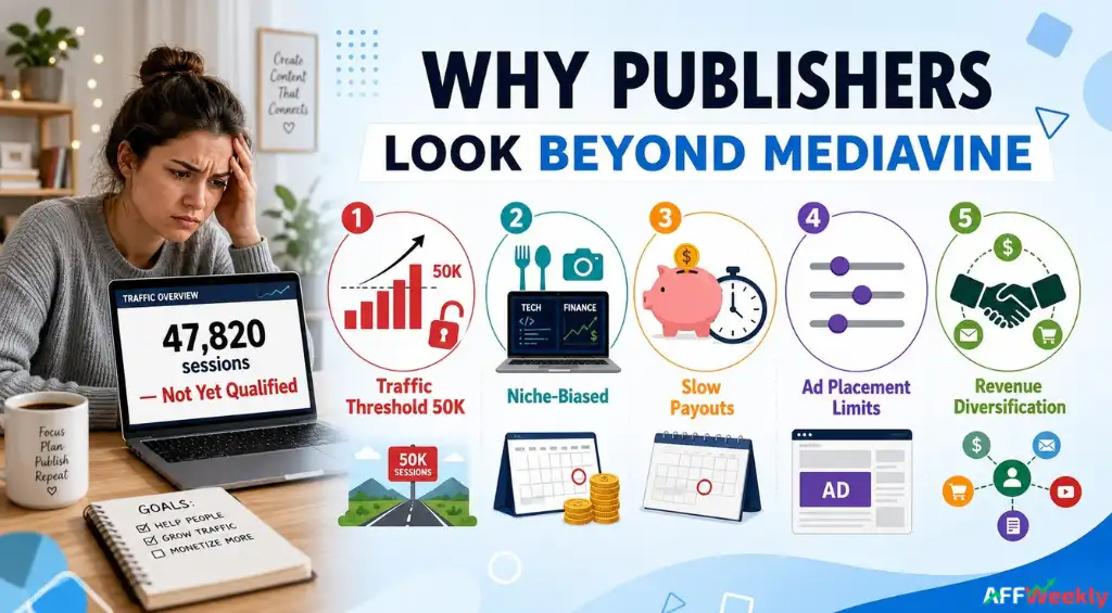 Mediavine alternatives for publishers seeking options