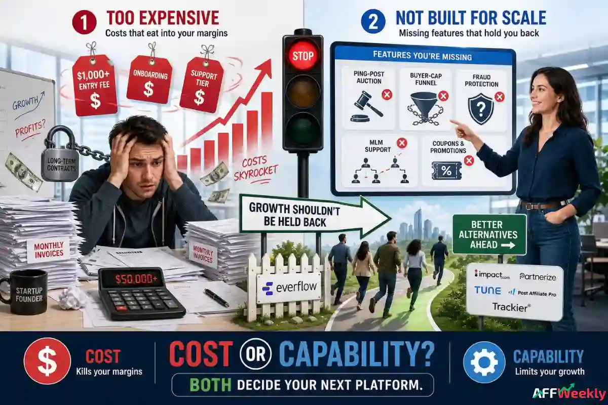 Network scaling beyond Everflow with cost triggers