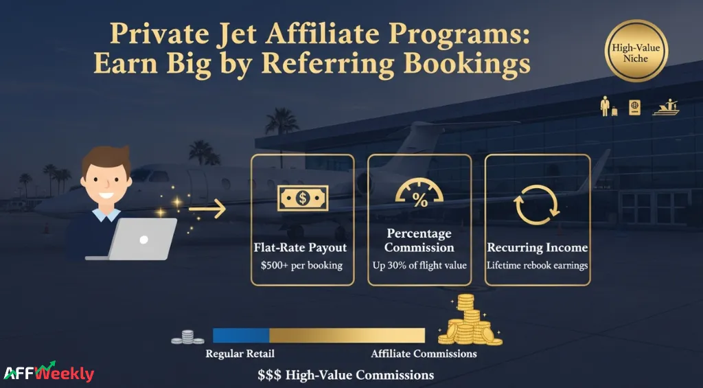 Private Jet Affiliate Programs Quick Overview