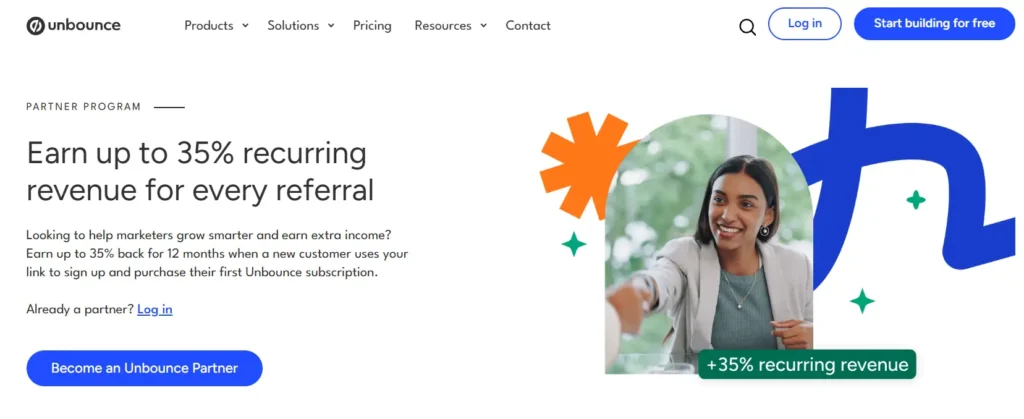 Unbounce Affiliate Program